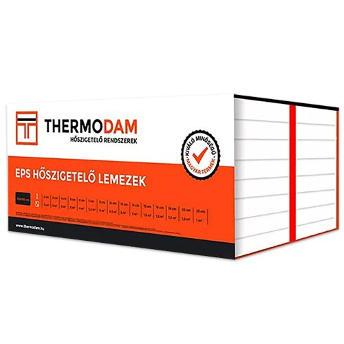 Thermodam EPS-80 homlokzati hőszigetelő lemez 50x100 15 cm 2 m2/csomag