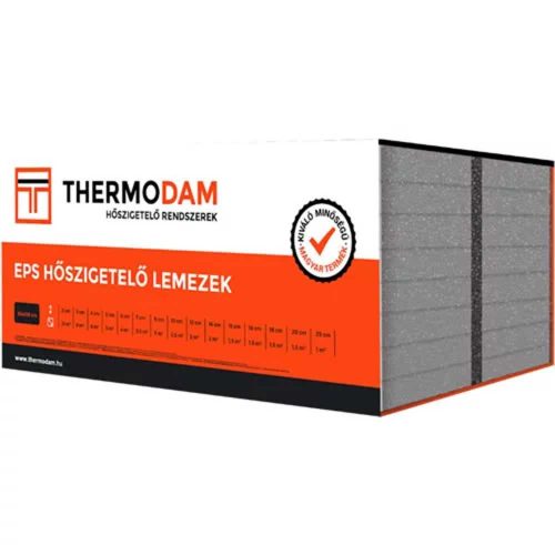 Thermodam Grafit EPS-150 terhelhető hőszigetelő lemez 10cm