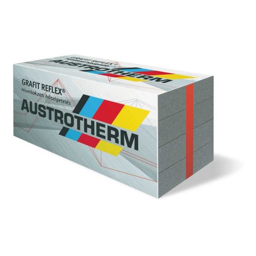 Austrotherm Grafit 80 Reflex védőréteges homlokzati hőszigetelő lemez 12cm