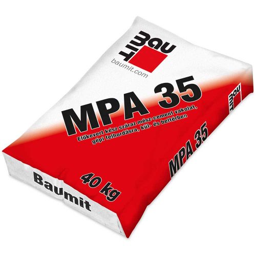 Baumit MPA 35 gépi alapvakolat 40kg