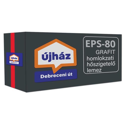 újház Grafit EPS-80 homlokzati hőszigetelő lemez 5cm