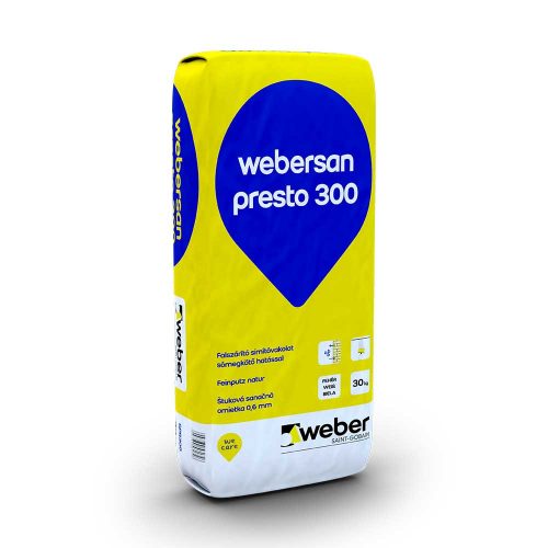 Weber San presto 300 Falszárító simítóvakolat SPR300 30 kg