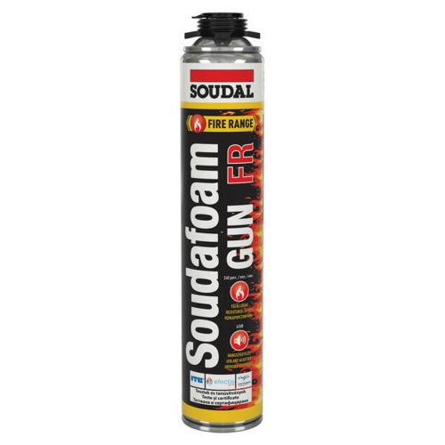 Soudal Tűzgátló pisztolyhab (Soudafoam FR HY Gun) 750 ml HU/RO/BG